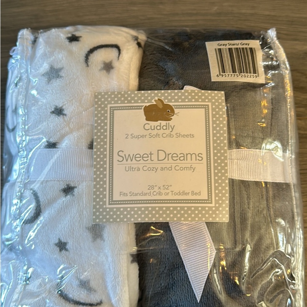 New Fleece Crib Sheets